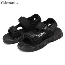 Sandalias informales para hombre, zapatos de verano para la playa, de suela suave, transpirables y antideslizantes para exteriores, novedad de 2021 2024 - compra barato