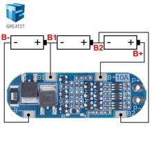 GREATZT 1PCS 3S 10A Li-ion Lithium Battery 18650 Charger Protection Board 11.1V 12.6V 2024 - buy cheap