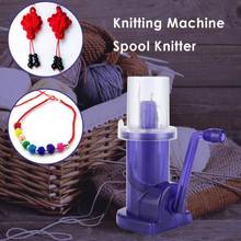 DIY Hand-operated Knitting Machine Spool Knitter Bracelet Weave Tool Embellish Craft Sewing Accessories Home Knitting Tools 2024 - buy cheap