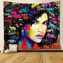 Black Art African American Women Tapestry Wall Hanging For Bedroom Living Room Dorm 2024 - buy cheap