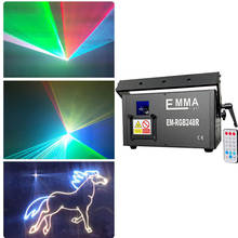 Dmx512 2w cor cheia animação laser padrão efeito som controlado luzes do palco para dj disco party bar clube 2024 - compre barato