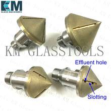 Free Shipping! Slotting! Diameter 30mm-80mm,Standard 1/2'' GAS Diamond countersink complete cone for glass arrissing 2024 - buy cheap