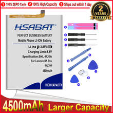 HSABAT 0 Cycle 4500mAh BL298 Battery for Lenovo S5 Pro S5Pro L58091 1ICP4/6681 L58041 High Quality Replacement Accumulator 2024 - buy cheap