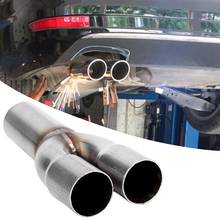 Dual 1.5'' ID Inlet Single 1.75'' OD Outlet Exhaust Merge Collector Stainless Steel 2024 - buy cheap