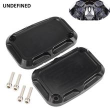 Motorcycle Brake Master Cylinder Cover Front Rear For Harley Touring Road King Ultra Street Electra Glide Street Night Rod FLH 2024 - buy cheap