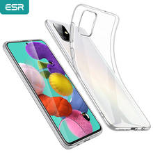 Чехол ESR для Samsung Galaxy A40 A50 A70 A80 A51 A71/Note 9 Note 10 Plus Lite/S10e Plus Lite ультратонкий прозрачный мягкий чехол 2024 - купить недорого