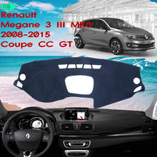 Dashboard Cover Protective Avoid Light Sunshade Carpet for Renault Megane 3 MK3 2008~2015 2009 2010 2011 2012 2013 Coupe CC GT 2024 - buy cheap