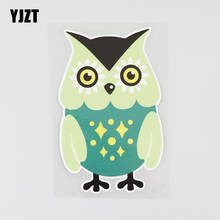 YJZT 9.5CMX15.1CM Cartoon Owl PVC Decal Superior Quality Car Sticker Bumper 11B-0371 2024 - buy cheap