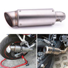 Exhaust Pipe Motorcycle Muffler Escape Carbon Fiber Exhaust DB Killer For honda cb190r cb1000r monkey yamaha tmax 500 530 2024 - buy cheap