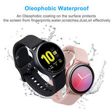 New Tempered film For Samsung Galaxy Watch Active 2 40 44mm Full Coverage Glass Screen Protective HD film Screen Explosion-proof 2024 - buy cheap