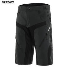 ARSUXEO Men Outdoor Sports Cycling Shorts Downhill Wearproof  Mountain Bike Shorts MTB Bicycle Cycling Short Pants Breathable 2024 - buy cheap