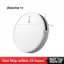 Dreame f9 robô aspirador de pó para casa lavagem sem fio esfregar 2500pa sucção ciclone varrendo xiaomi wifi app inteligente planejado 2024 - compre barato