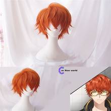 Pelucas de mensajero místico para Cosplay, cabello sintético resistente al calor, Jumin, Unknown, Jaehee, Yoosung, Zew, color rojo, Rubio, verde, 707 2024 - compra barato