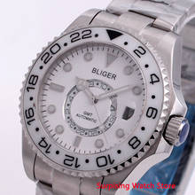 Bliger 43mm Automatic Mens Watch Luxury Brand Ceramic Bezel GMT Luminous Waterproof Sapphire Clock Mechanical Wristwatch Men 2024 - buy cheap