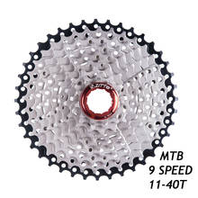 Cassette Freewheel 9 Speed 11-40 T Wide Ratio Mountain Bike MTB Bicycle Cassette Flywheel Sprocket Compatible with Sunrace 2024 - buy cheap