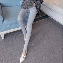 Maternity Leggings High Elastic Pregnant Women Pants Cotton Black Gray Spring Summer New Style 2024 - buy cheap