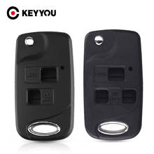 Keyyou-capa de chave remota para toyota rav4, avalon, fresca, botão 2/3, farol de carro, para automóveis lexus es, rx, lx 2024 - compre barato