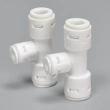 Accesorios para purificador de agua, conexión rápida, 3 vías, 3/8, 1/4, 10 Uds. 2024 - compra barato