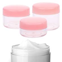 Mini garrafa de amostra cosméticos frasco de maquiagem pote rosto creme labial bálsamo recipiente viagem 2024 - compre barato