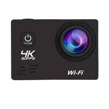 Экшн-камера HD 4K/60Fps Wifi 16MP 2,0 LCD 170D объектив шлем камера 30M Go Водонепроницаемая профессиональная спортивная камера видеокамера 2024 - купить недорого