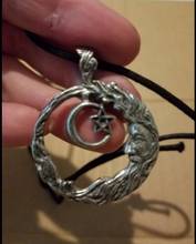 SanLan Norse Wicca Wisdom Amulet Pendant Necklace 2024 - buy cheap