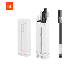 Xiaomi mijia, caneta esferográfica original, caneta mi kaco de 0.5mm, caneta esferográfica durável, refil de caneta preta, 5 peças 2024 - compre barato