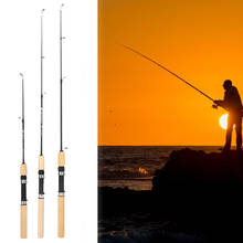 60 80 100CM Mini Telescopic Ice Fishing Rod Portable Carbon Fiber River Shrimp Carp Fishing Pole Winter Fishing Rod Tackle Pesca 2024 - buy cheap