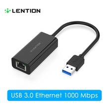 Type-A Ethernet Adapter USB 3.0 2.0 to RJ45 1000M Lan network connector for Windows 10， Surface, Win OS ，Nintend Switch ，MacBook 2024 - buy cheap