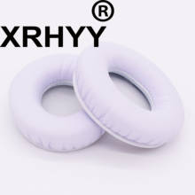 Xrhyy branco substituição earpad almofadas earr para monster beats por dr. dre solo & solo hd fones de ouvido 2024 - compre barato