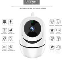 Câmera de segurança doméstica inteligente para bebês, 1080p, wi-fi, ip, cctv, visão noturna, detecção de movimento, alarme, segurança para interiores 2024 - compre barato