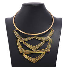 Lzhlq feminino metal colares étnico colar de jóias femininas 2024 - compre barato