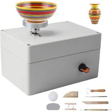 Pottery Wheel Machine, USB Pottery Making Kit with 6Pcs Ceramic Clay Tools, Electric Pottery Wheels DIY Kits 2024 - buy cheap