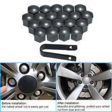 Cubiertas universales para tuercas de rueda de 19mm, protectores de tornillos, accesorios para coche, 20 Uds. 2024 - compra barato