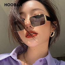2021 New Vintage Rectangle Sunglasses Women Men Classic Square Metal Sun Glasses Female Fashion Drivers Eyeglasses UV400 2024 - buy cheap