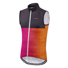 2020 Runchita мужской женский жилет для велоспорта ветрозащитный водонепроницаемый жилет для бега MTB велосипед Светоотражающая одежда без рукавов для велоспорта J 2024 - купить недорого