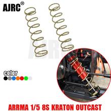 ARRMA 1/5 KRATON ARA110002T1T2 OUTCAST BLX-ARA5810 пружинный Задний амортизатор из стального материала bold upgrade spring ARA330573 2024 - купить недорого