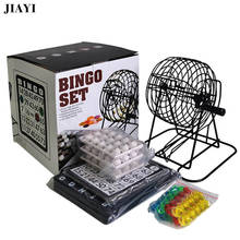 JIAYI Bingo Set 75 Balls Lottery Machine Draw Machine Bingo game for Public Show/Party/Commercial Performance Lucky Balls Game 2024 - buy cheap