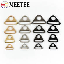 Meetee-Correa de ajuste de Metal, hebillas antideslizantes, conexión de bolsas, correas de ropa, accesorios de Hardware, 20/24/32/40mm 2024 - compra barato