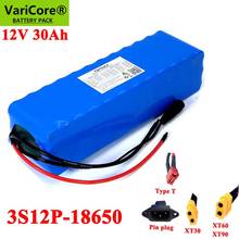 11.1v 12V 30Ah 18650 Lithium Battery Pack 12.6v 30000mah Batteries for Miner's Lamp 800W Electric bicycle +3A Charger 2024 - buy cheap