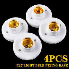 E27 Lamp Holder Round Socket Screw Light Bases White Bulb Bases Mayitr Lighting Accessories 2024 - buy cheap