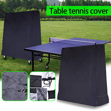 NEW Waterproof Table Tennis Table Protective Cover Dustproof Cover For Indoor Outdoor Adjustable Multifunctional Black Portable 2024 - buy cheap