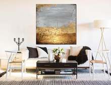 Gold Painting Large Abstract Painting Contemporary Abstract Painting Creative Wall Painting On Canvas Modern Absract Artwork 2024 - buy cheap