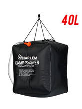 Solar Shower Bag 40L Outdoor Travel Sports Water Bag Foldable Hiking Solar Heating Camping Shower Bag Outdoor Camping 2024 - buy cheap