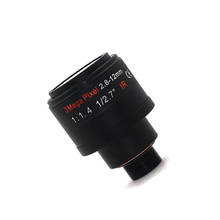 3.0 Megapixel fixed iris HD CCTV camera lens 2.8-12mm varifocal lens manual zoom focus M12 F1.4 1/2.7" surveillance camera lens 2024 - buy cheap