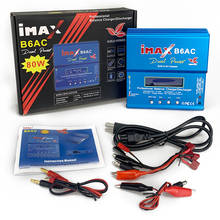 IMAX B6AC B6 B3 зарядное устройство 80 Вт 6A Nimh Nicd LiPo цифровое балансирующее зарядное устройство Power 12 В 6A адаптер зарядные кабели 2024 - купить недорого