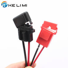 20Pcs High Quality Black/Red Auto Fuse Box Holder Car Fuse Cutout Socket Clips Adapter for Medium Standard Fuse 2024 - buy cheap