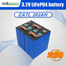 Paquete de baterías CATL para almacenamiento de energía, 12V, 200AH, 202AH, 3,2 v, LiFePO4, 3,65 V 2024 - compra barato