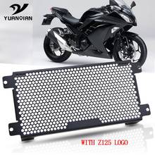 Motorcycle Accessories radiator protective cover Guard Radiator Grille Cover Protecter For Kawasaki Z 125 Performance Z125 2019- 2024 - buy cheap