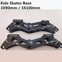3X90mm Ultra Short 3X100mm Inline Speed Skates Frame for 90mm 100mm Skating Wheel Kids Children 150mm 165mm Mounting Race Base 2024 - buy cheap