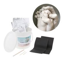 Kit de fundição de mãos de lembrança | kit de moldagem de estátua de gesso diy | artesanato de segurança manual para casais, adultos e crianças, casamento, aniversário 2024 - compre barato